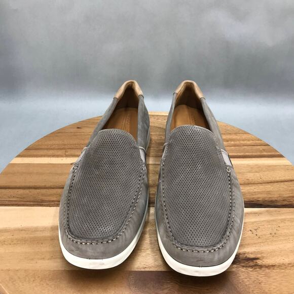 Ecco S Lite Mocs Mens 13 / 47 Green Shoes Slip On Summer Loafers - Picture 2 of 8